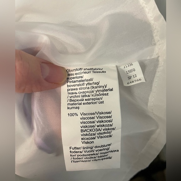 Venus Floral Purple and White Women's Dress size 4 - Picture 5 of 10